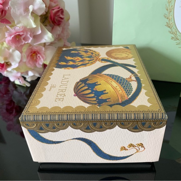 Ladurre Paris Box and Shopping Bag with a macarons description sheet(?) Nov 2024 - Picture 5 of 12